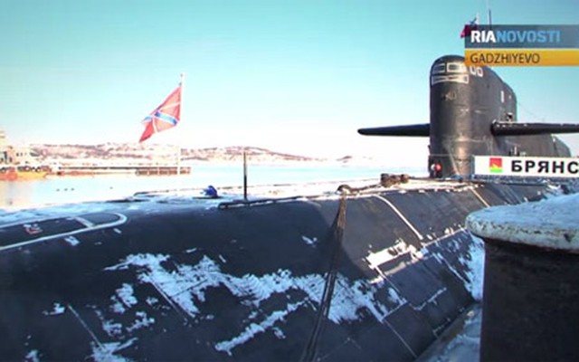 "Nội soi" tàu ngầm hạt nhân chiến lược của Nga