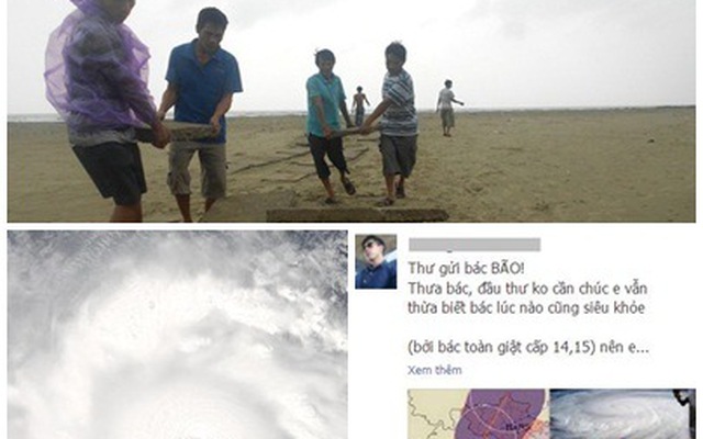 Bão Haiyan đổ bộ miền Bắc: Cập nhật mạng xã hội đến 9h ngày 11/11