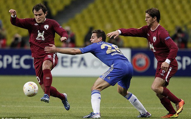 Rubin Kazan 3-2 Chelsea: Run rẩy trên đất khách