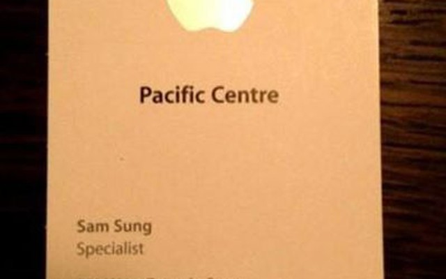 Apple đuổi việc nhân viên có tên Sam Sung?