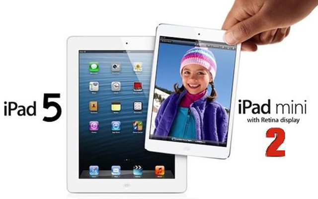 iPad 5, iPad mini 2 sẽ dùng camera 8 MP cải tiến