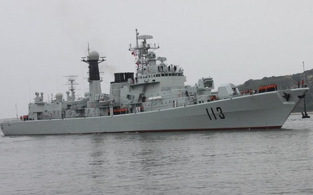 Tàu chiến Trung Quốc ghé thăm cảng Ấn Độ sau 12 năm