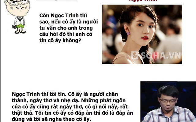 "Thanh niên chuẩn 2013": Ngọc Trinh thì tôi tin!