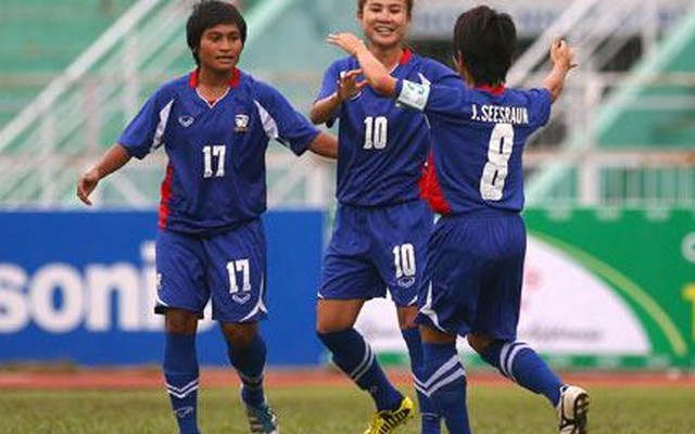 Đả bại Myanmar, nữ Thái Lan vào chung kết gặp Việt Nam