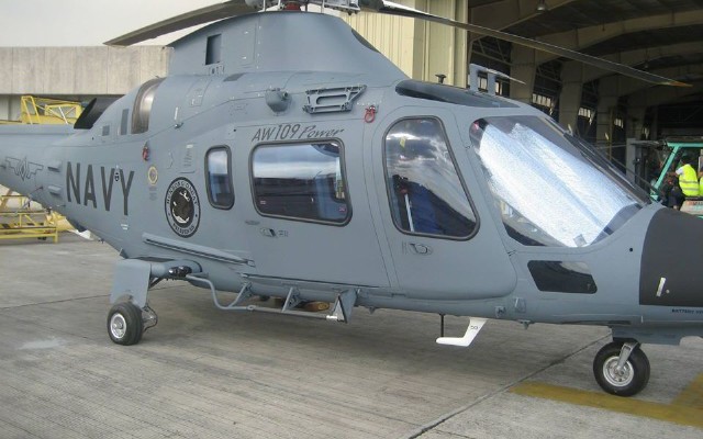 Philippines nhận trực thăng AW109 trang bị cho chiến hạm