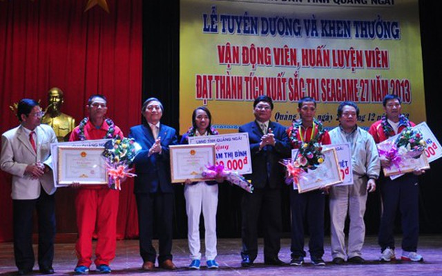 VĐV Việt Nam nhận “mưa” tiền thưởng sau SEA Games 27