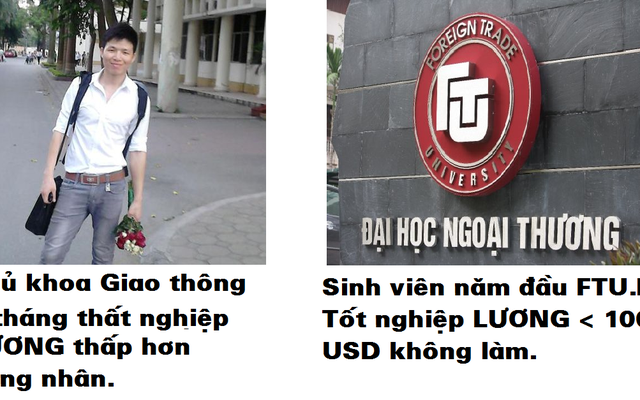 Thủ khoa ĐH Giao thông thất nghiệp, SV Ngoại thương lại bị đem ra so sánh