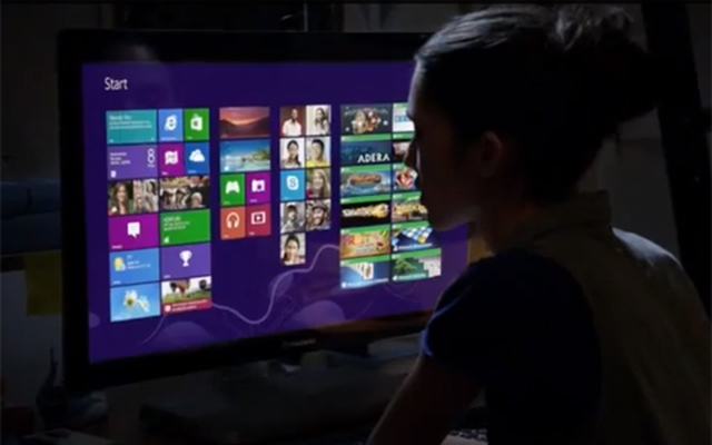 Windows 8 tung clip quảng cáo 'bá đạo'