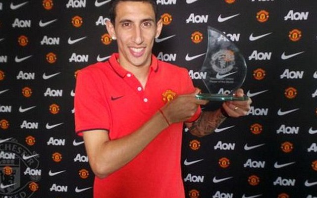 Di Maria bất ngờ có danh hiệu đầu tiên với Man United