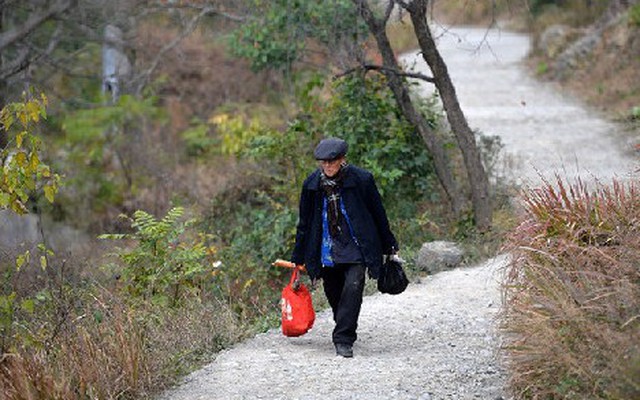 Cụ ông 88 tuổi mỗi ngày đi bộ 10km đến thăm mộ vợ
