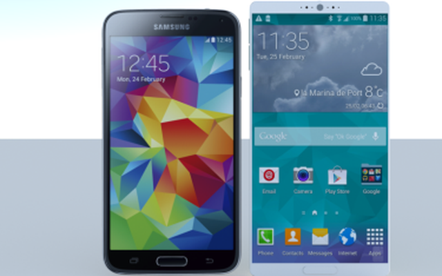 Samsung "Galaxy S6": Sang trọng với vỏ nhôm nguyên khối