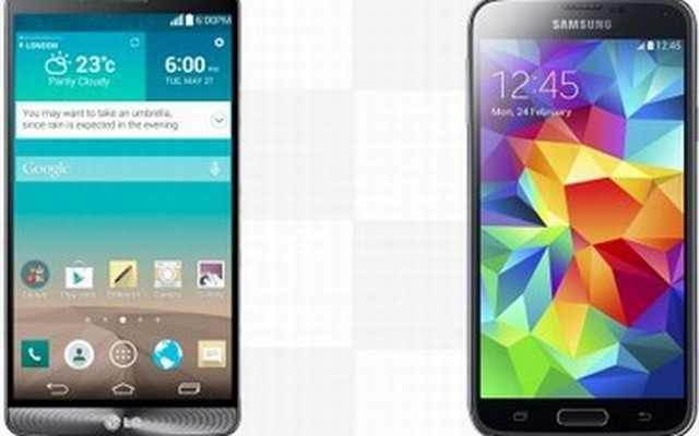 LG G3 so găng Galaxy S5: G3 ăn đứt về màn hình