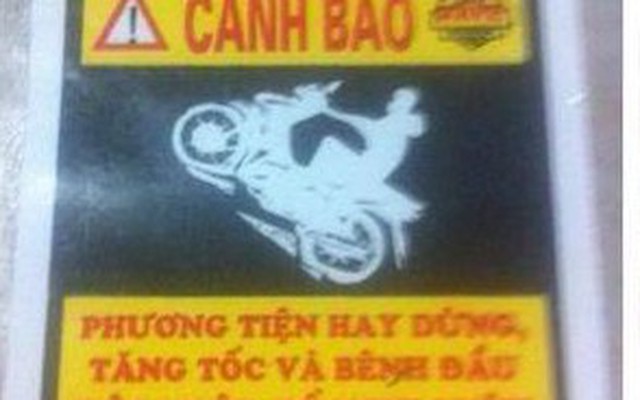 Logo cảnh báo "nguy hiểm số 1 Việt Nam"