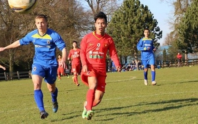 U19 Việt Nam 0-2 U19 Lens: Trận thua đầu trên đất Pháp