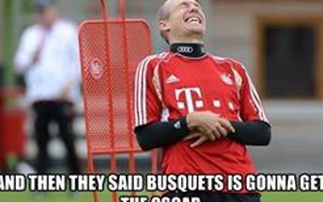 Ảnh chế: Đừng đùa với Robben!