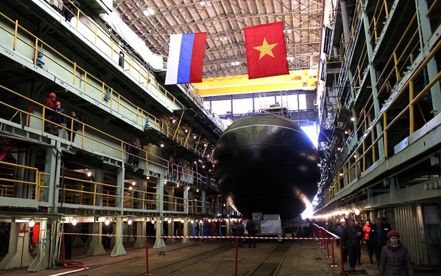 Hôm nay, Nga khởi đóng tàu ngầm Kilo thứ 6 cho Việt Nam