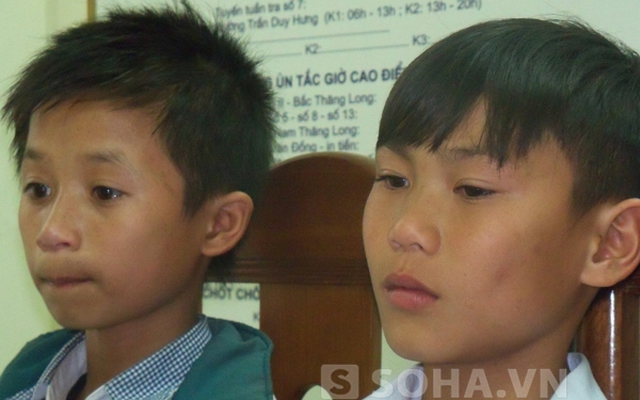 Hai "game thủ" học lớp 7 bán xe, bỏ nhà ra Hà Nội bị CSGT giữ lại