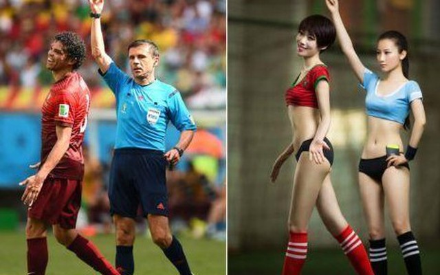 Siêu hài với bộ ảnh "World Cup phiên bản chị em"