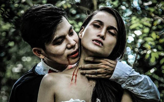 Thiếu nữ Bình Dương xinh đẹp hóa quỷ khát máu Dracula