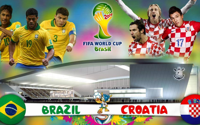 SOPCAST và link xem TRỰC TIẾP Brazil vs Croatia