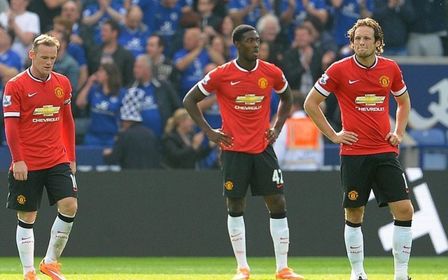 Man United lại phá kỷ lục sau trận thua sốc Leicester