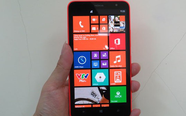 Ảnh thực tế phablet "giá mềm" Nokia Lumia 1320