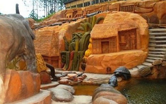 Độc đáo nhà đất sét, đường hầm điêu khắc trên cao nguyên Đà Lạt