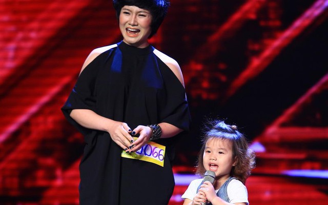 Con gái Thành Trung theo mẹ đi thi "gây sốt" X-Factor