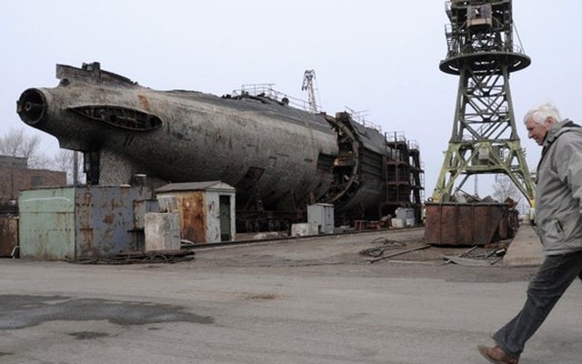 Tiếc rẻ tàu ngầm hạt nhân Nga bị phá dỡ
