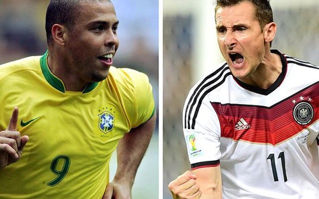 Ronaldo vs Klose: Bàn thắng có đi liền đẳng cấp?