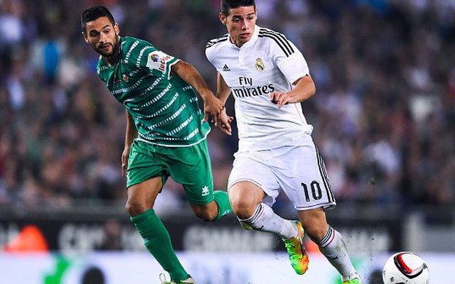 Lập cú đúp siêu phẩm, James Rodriguez giúp Real đại thắng