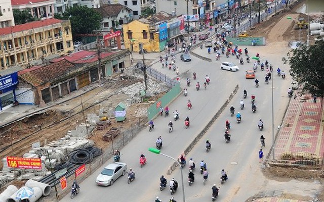 Mong gặp thanh tra để... trả lại hiện trường đường Trường Chinh