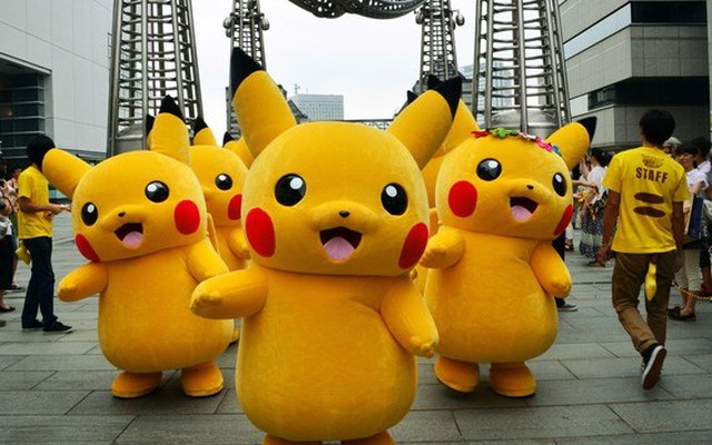 Giới trẻ Hàn Quốc háo hức với màn diễu hành Pikachu ở Seoul