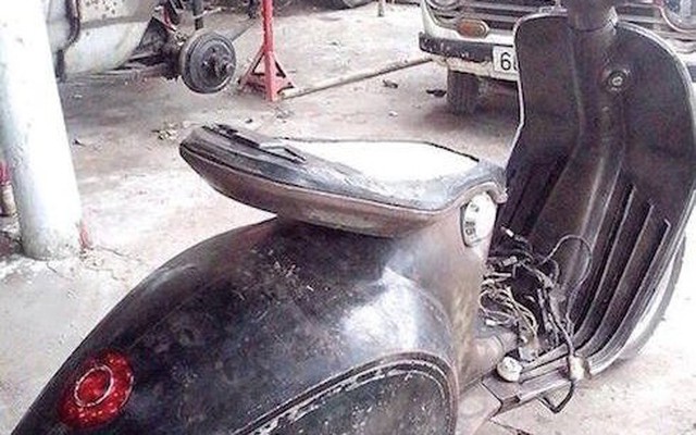 Ngắm Vespa 946 tự chế ở Việt Nam