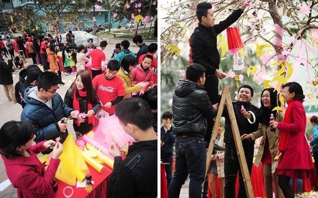 “Tết gắn kết” sưởi ấm khu phố nhỏ Hà Thành