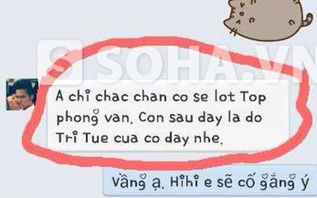 Lộ tin nhắn Trưởng BTC Nữ hoàng sắc đẹp VN "gạ gẫm" thí sinh