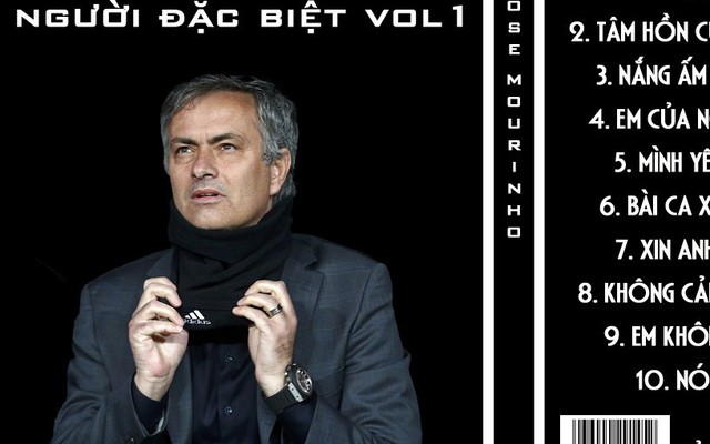 Mourinho ra mắt album ca nhạc đầu tay