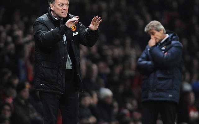 David Moyes thừa nhận Man City trên Man United vài bậc đẳng cấp