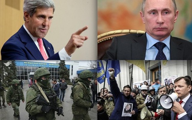 Ngày mai, John Kerry đến Ukraine có mang theo quân đội Mỹ?