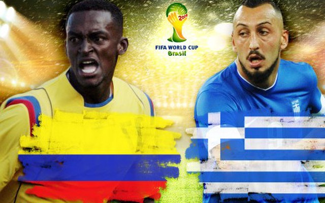 SOPCAST và link xem TRỰC TIẾP Colombia vs Hy Lạp (23h00)