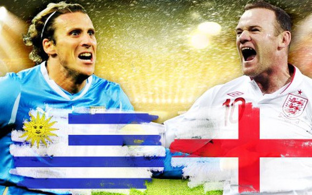 SOPCAST và link xem TRỰC TIẾP Anh vs Uruguay (02h00)