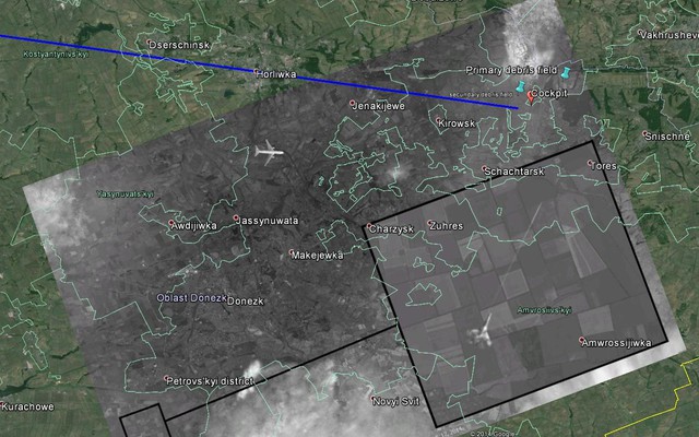 "Ảnh chấn động vụ MH17" của truyền hình Nga có nguồn gốc thực sự từ đâu?