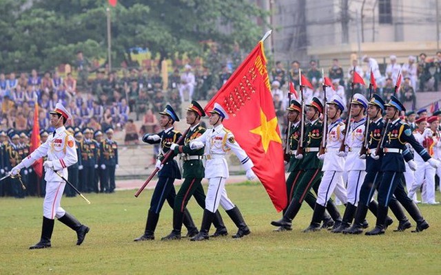 TOÀN CẢNH: Diễu binh kỷ niệm 60 năm chiến thắng Điện Biên Phủ