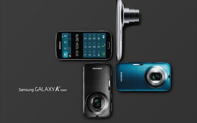 Samsung ra mắt smartphone lai máy ảnh Galaxy K Zoom