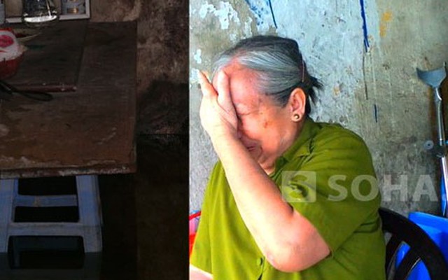 Hà Nội: Cụ bà khóc thảm thiết vì sống trong căn nhà hôi thối