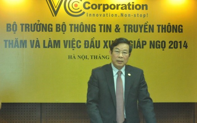 Bộ trưởng Nguyễn Bắc Son: “Mong VCCorp vươn ra quốc tế”