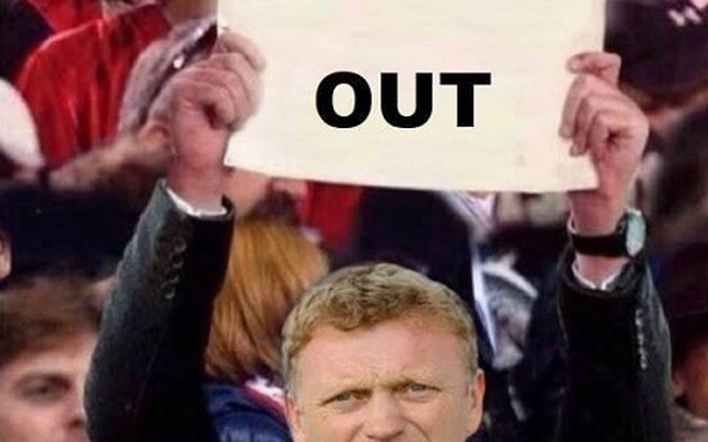 Ảnh chế thất bại của Man United: Moyes IN, Van Gaal OUT...