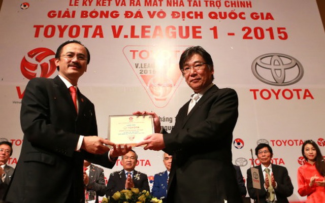 Toyota tài trợ "khủng" cho V-League 2015