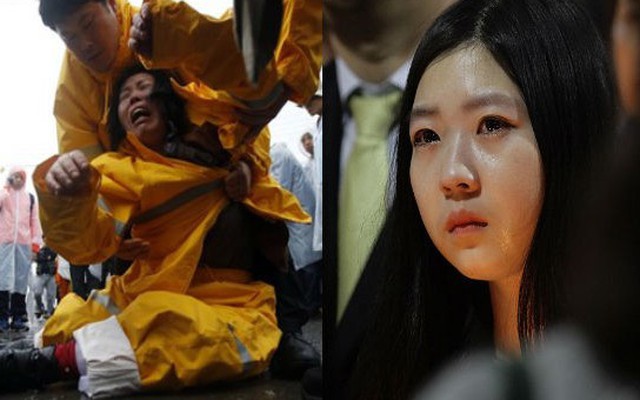 Chùm ảnh: Nước mắt Hàn Quốc thấm đẫm đảo Jindo