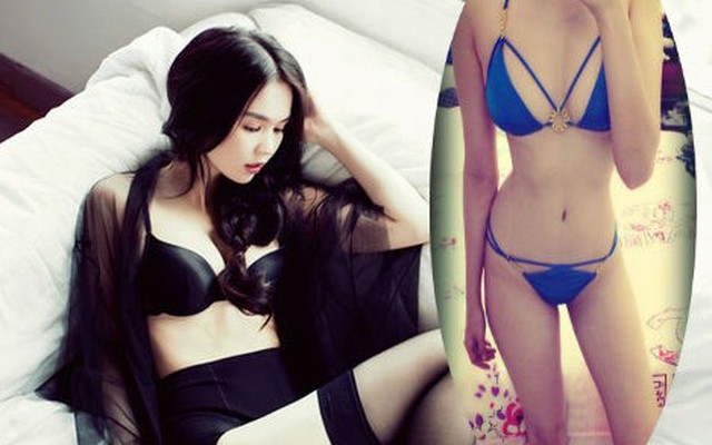 Ngọc Trinh "gây bão" vì khoe cơ thể với bikini hàng hiệu